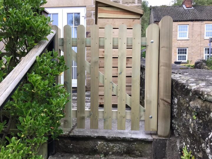 Wooden Mortice And Tennon Pale Gates S Duncombe Sawmill Local And Uk