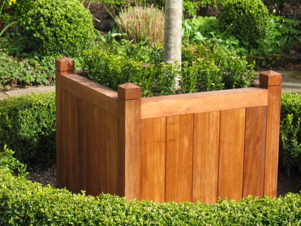 hardwood planter