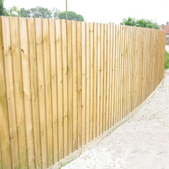 feather edge fencing