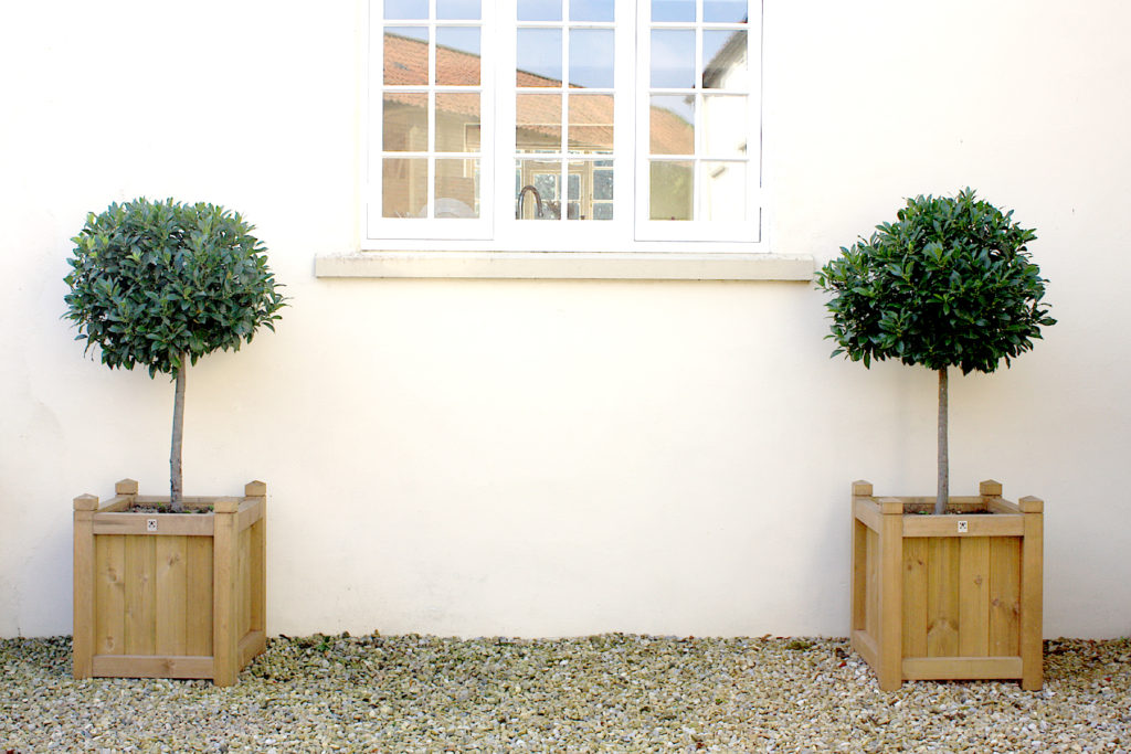 square planters
