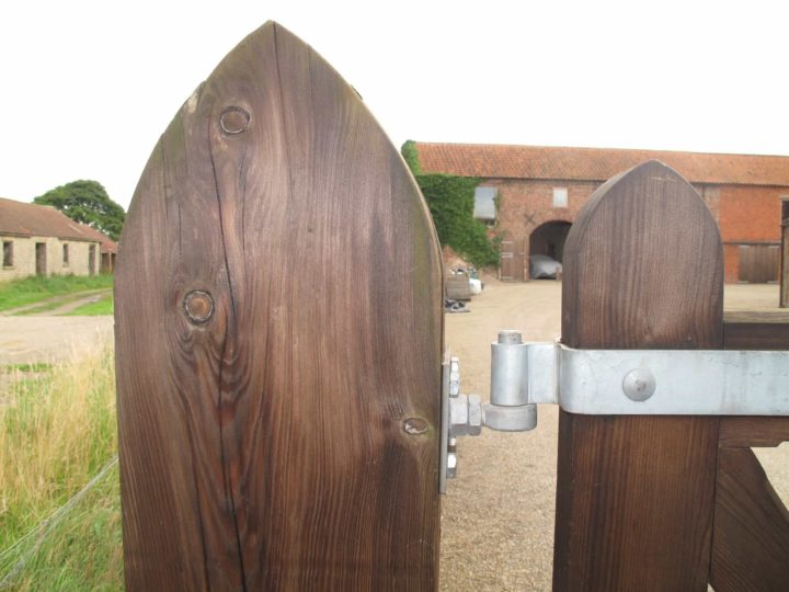 Wooden Bespoke Gate Postss Sawmill, local and UK delivery