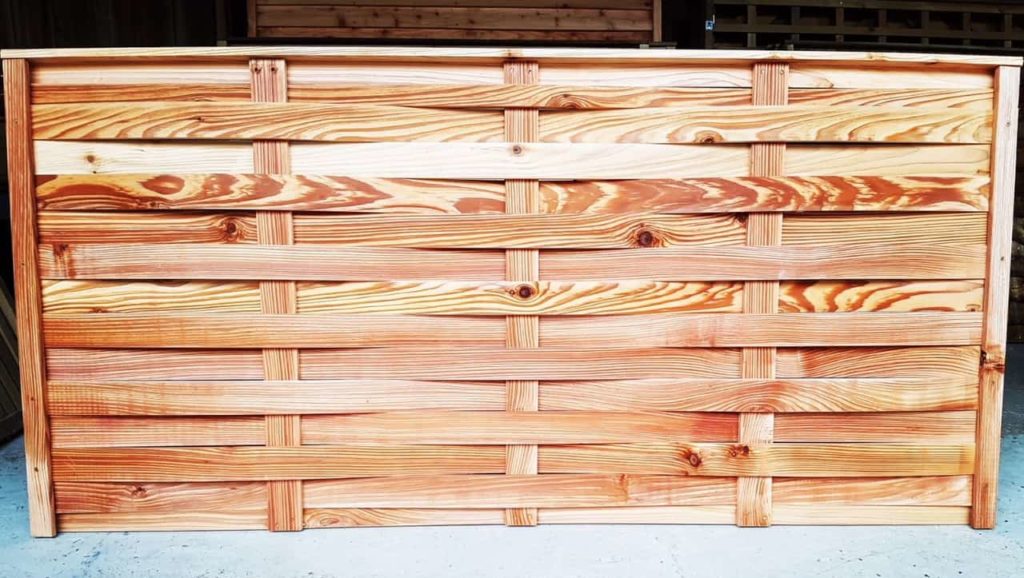 contemporary woven panel