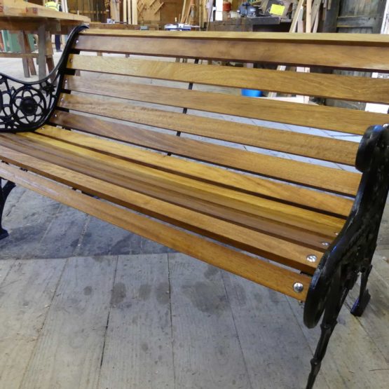 restored bench