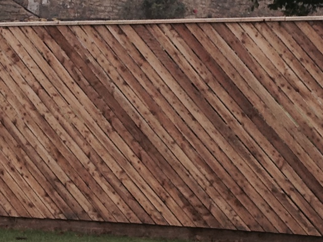diagonal fencing