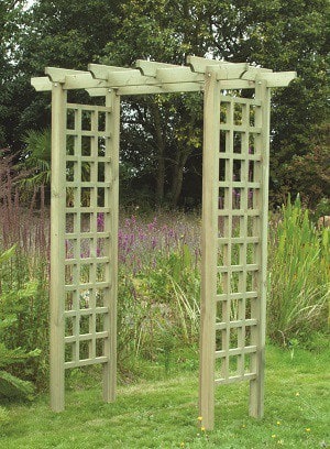 Flat Topped Rose Arch