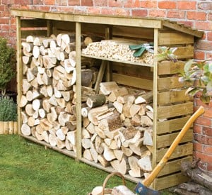 Large Log Store 1.56m h x 2290mm w x 560mm d