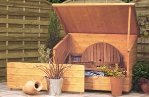 Garden Chest 0.94m h x 1380mm w x 900mm d